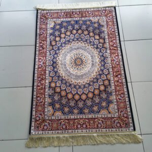 Persian-Style Area Rug – Blue/Red