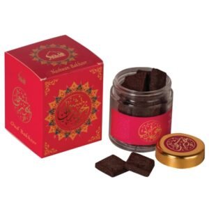 Nashwan Bakhoor, Yemeni Oud Bakhoor by Dukhni | Arabic Bakhoor Incense | 40 gram jar | Handmade with Traditional Recipe | Sweet Floral Blend | for Prayer Time | Islamic Gift for Ramadan & Eid