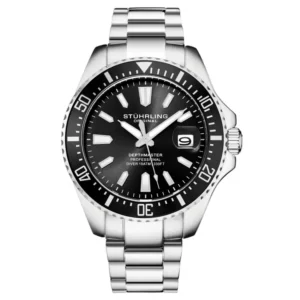 Depthmaster Quartz Diver Wrist Watch – Black Dial