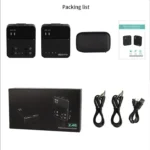 Wireless Camera Microphone Gullee Gadgets Pro Audio Kit 03