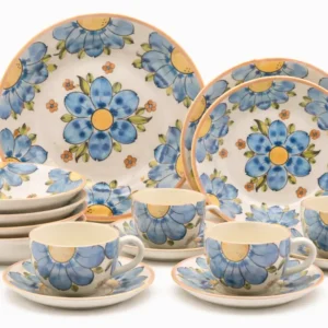 Handmade Pottery – Dinnerware Set – Tableware – Dish 5-Pcs