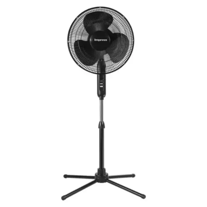 Impress Easy-Assemble 3-Speed 16-Inch Stand Floor Fan